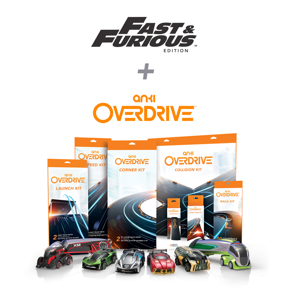 ANKI OVERDRIVE Fast & Furious Edition Starter Kit  Autorennspiel, Mehrfarbig