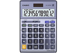 CASIO CASIO DF-120TERII - Calcolatrice da tavolo - 12 cifre - Argento - Calcolatrici tascabili