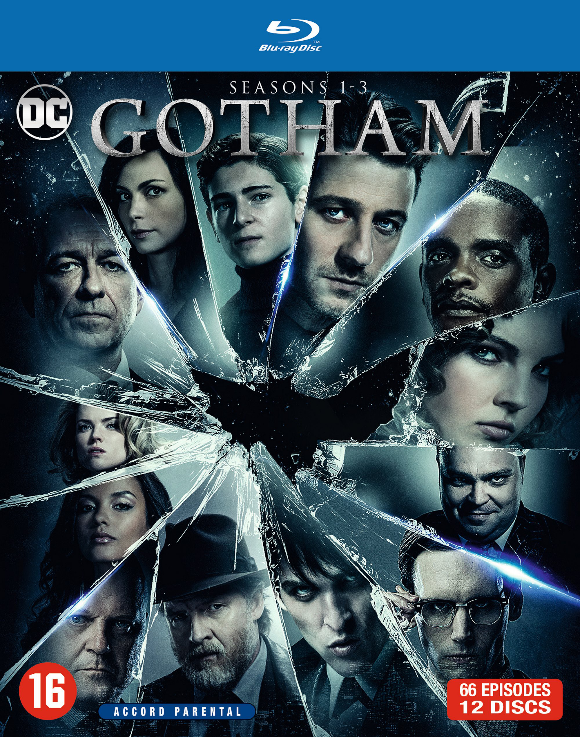 Warner Bros Entertainment Nede Gotham - Seizoen 1-3 Blu-ray