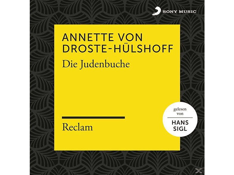 Reclam Hörbücher X Droste-Hülshoff: (Reclam) - Sigl Die - Judenbuche Hans (CD)