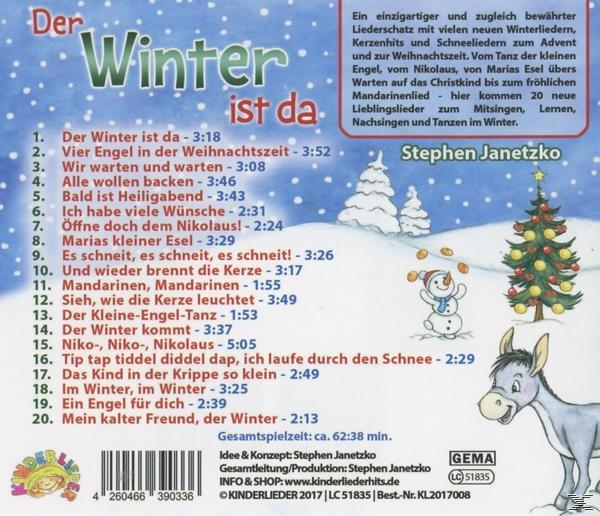 Stephen Janetzko - Der Winter ist da  - (CD)