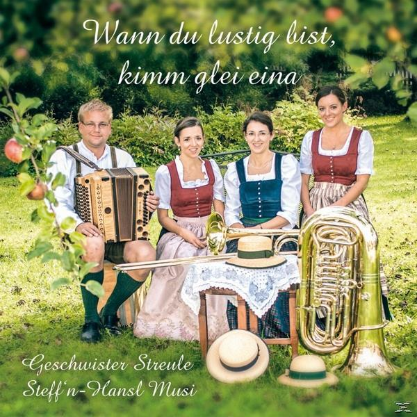 Geschwister Streule, Steffen-Hansl-Musi - (CD) du Wann bist,kimm - lustig glei eina