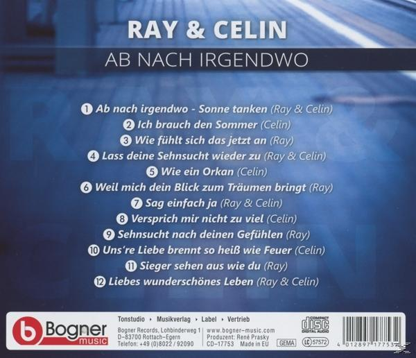- Ray Celin Ab nach & - Irgendwo (CD)