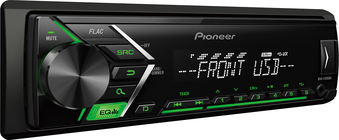 PIONEER MVH-S 100 UBG autóhifi fejegység
