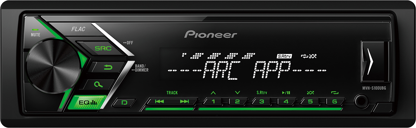 PIONEER MVH-S 100 UBG autóhifi fejegység