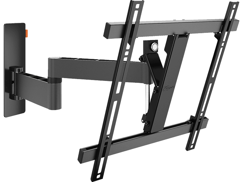 Soporte Tv De pared vogels wall3245 negro 3245 inclinable y giratorio 180º televisores entre 3255 pulgadas 81140 cm máx. 20 kg vesa 400x400 certificación tüv 3255“ 2 brazos 400 32 55 81 140