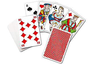 CARTA MEDIA Piquetkarten (Französisch) mit extra grossen Eckzeichen - Kartenspiel