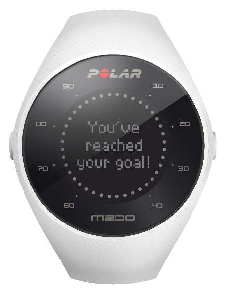 Reloj Gps M200 polar deportivo bluetooth blanco con y frecuencia cardiaca