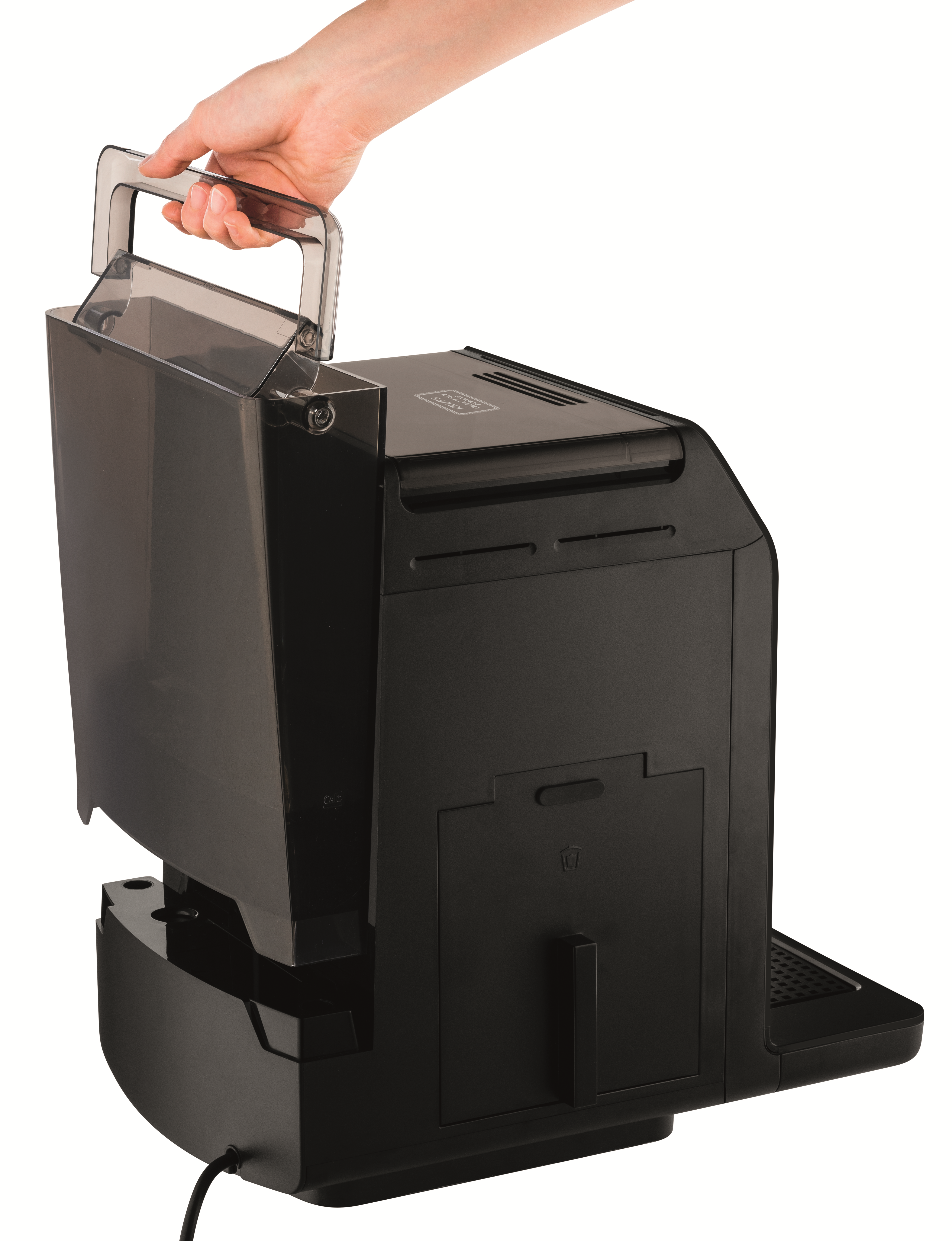 KRUPS Evidence EA8908 - Volautomatische espressomachine - Maximaal aantal kopjes: 2 - Melkslang - Zwart