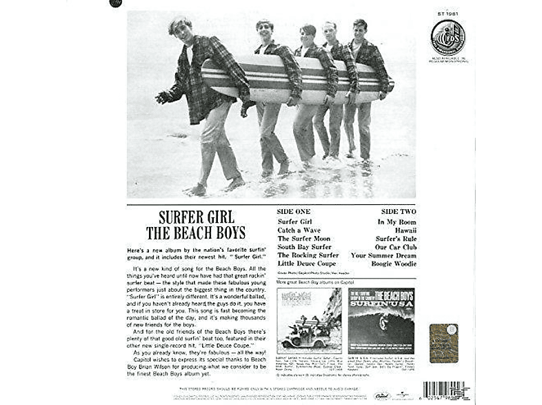 The Beach Boys Surfer Girl Vinyl