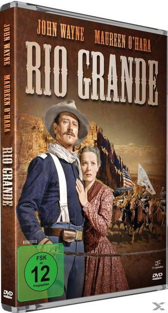 DVD-Box mit John Wayne und Maureen O'Hara in einem Westernfilm.