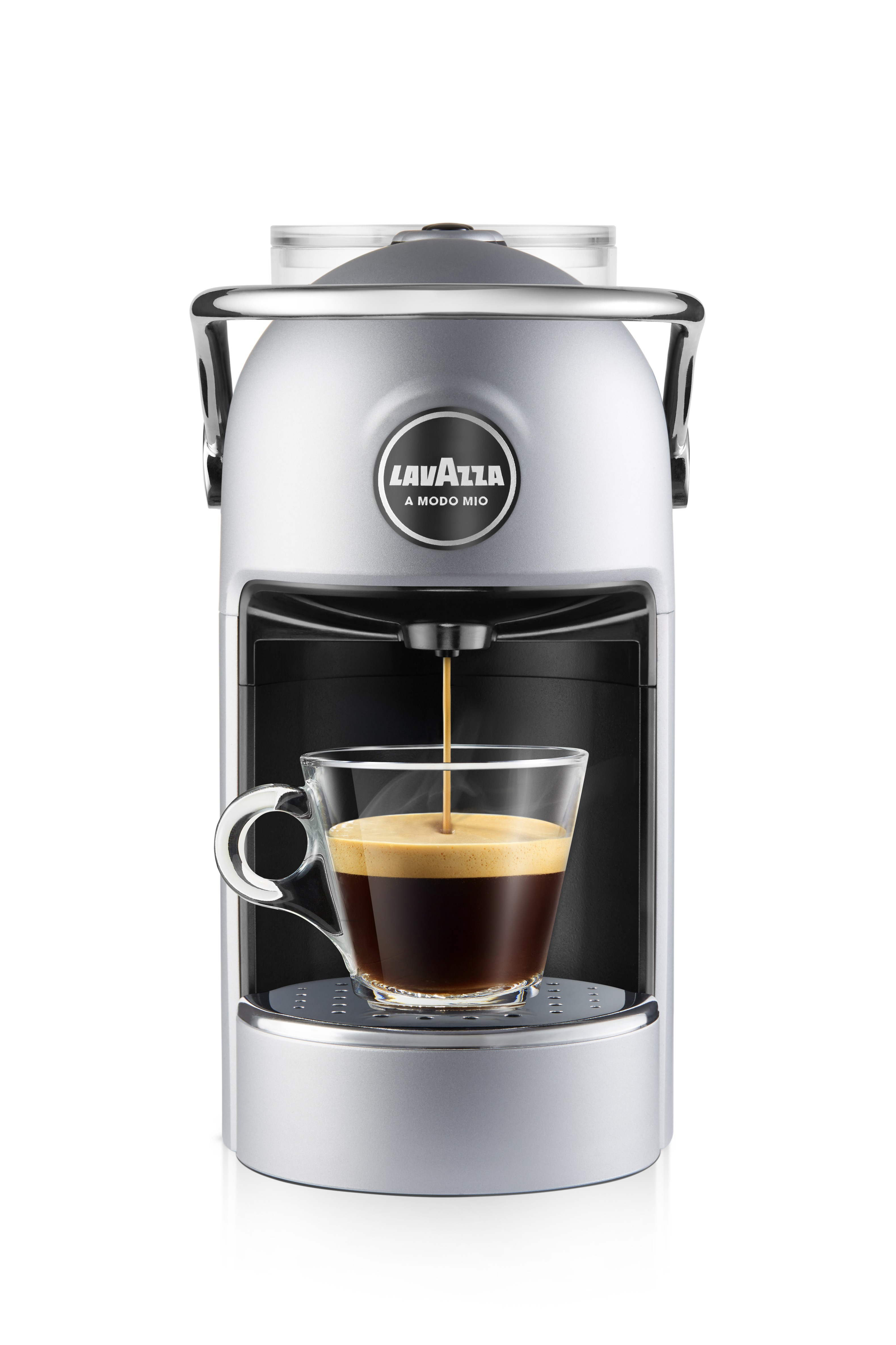 LAVAZZA A Modo Mio JOLIE Plus Kapselmaschine Silver/Silbergrau
