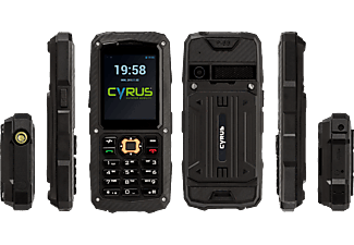 CYRUS CM8 Outdoor Handy, Schwarz