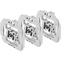 BOSCH 8750000418 Adapter 3er-Set Merten (M), Weiß