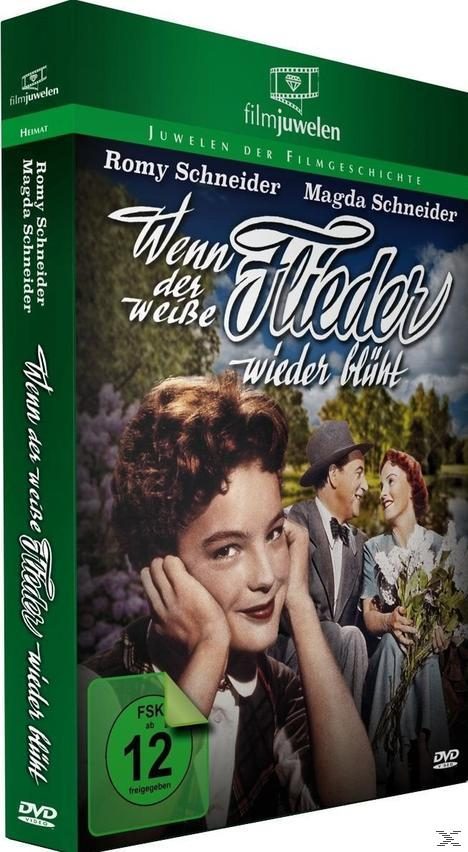 DVD-Cover: Eine junge Frau mit einem Mann und einer Frau vor einem See. Titel: Wenn der weisse.
