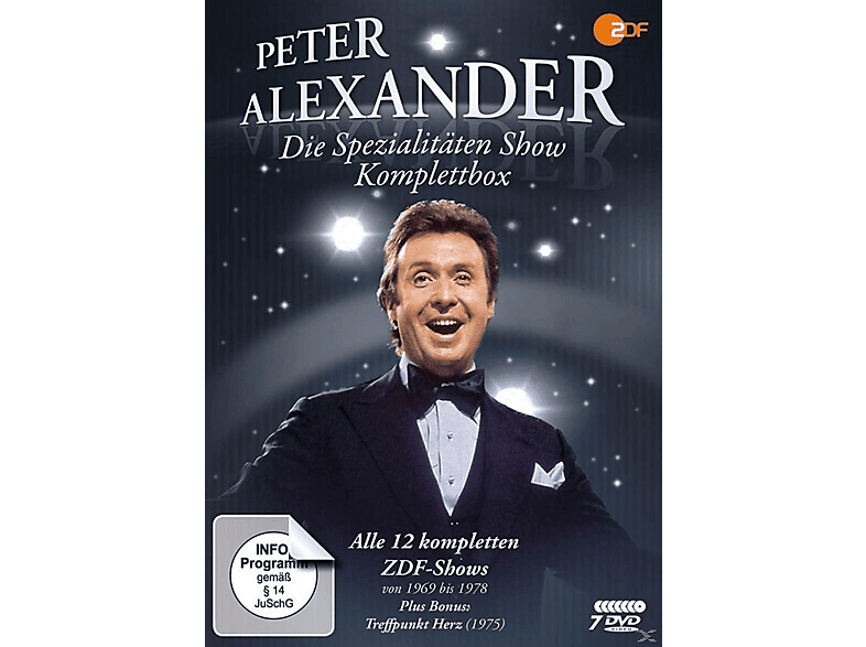 Die Peter Alexander Spezialitäten Show - Komplettbox DVD