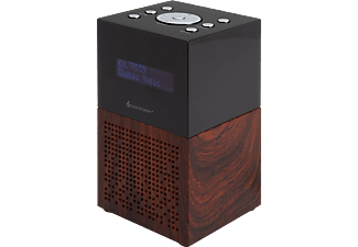 SOUNDMASTER UR 210 BR - Radiosveglia (DAB+, FM, Nero/marrone)