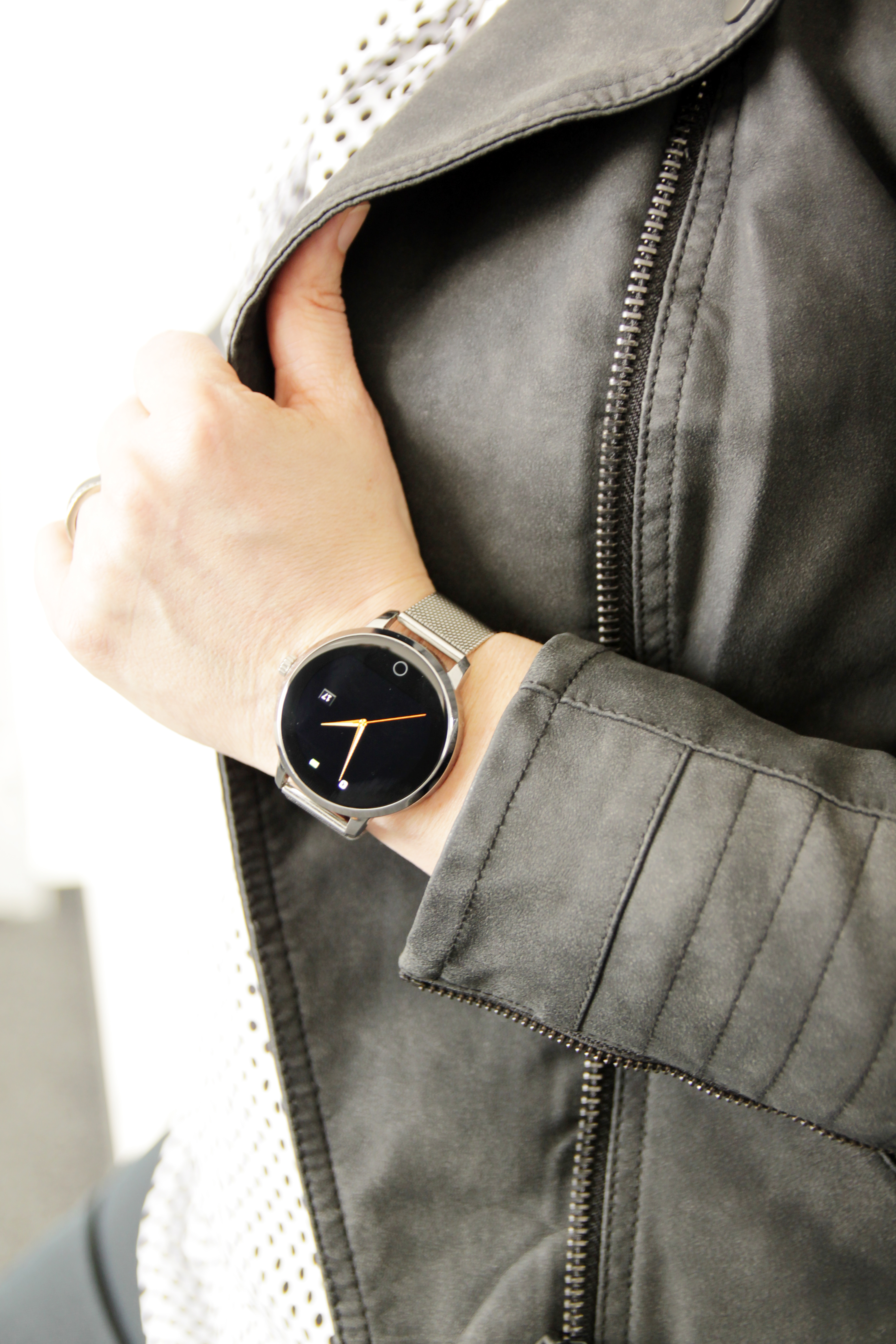 TIGER Rome Smartwatch Edelstahl, S-XXL, Rome (Silber)