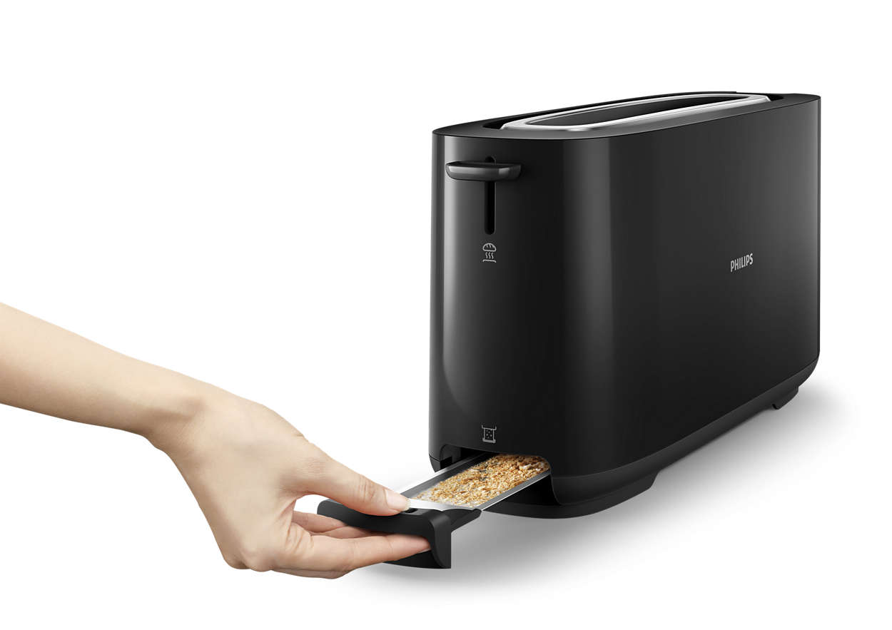 Philips HD2516/90 Daily Collection Broodrooster RVS/Zwart