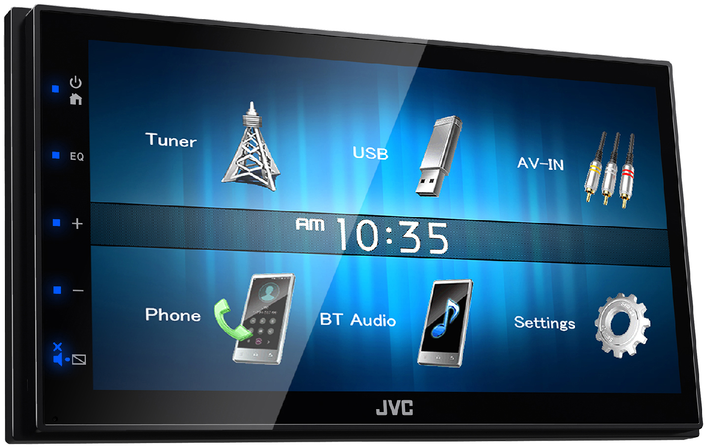 JVC KW-M24BT Autoradio 2 DIN (Doppel-DIN), 50 Watt