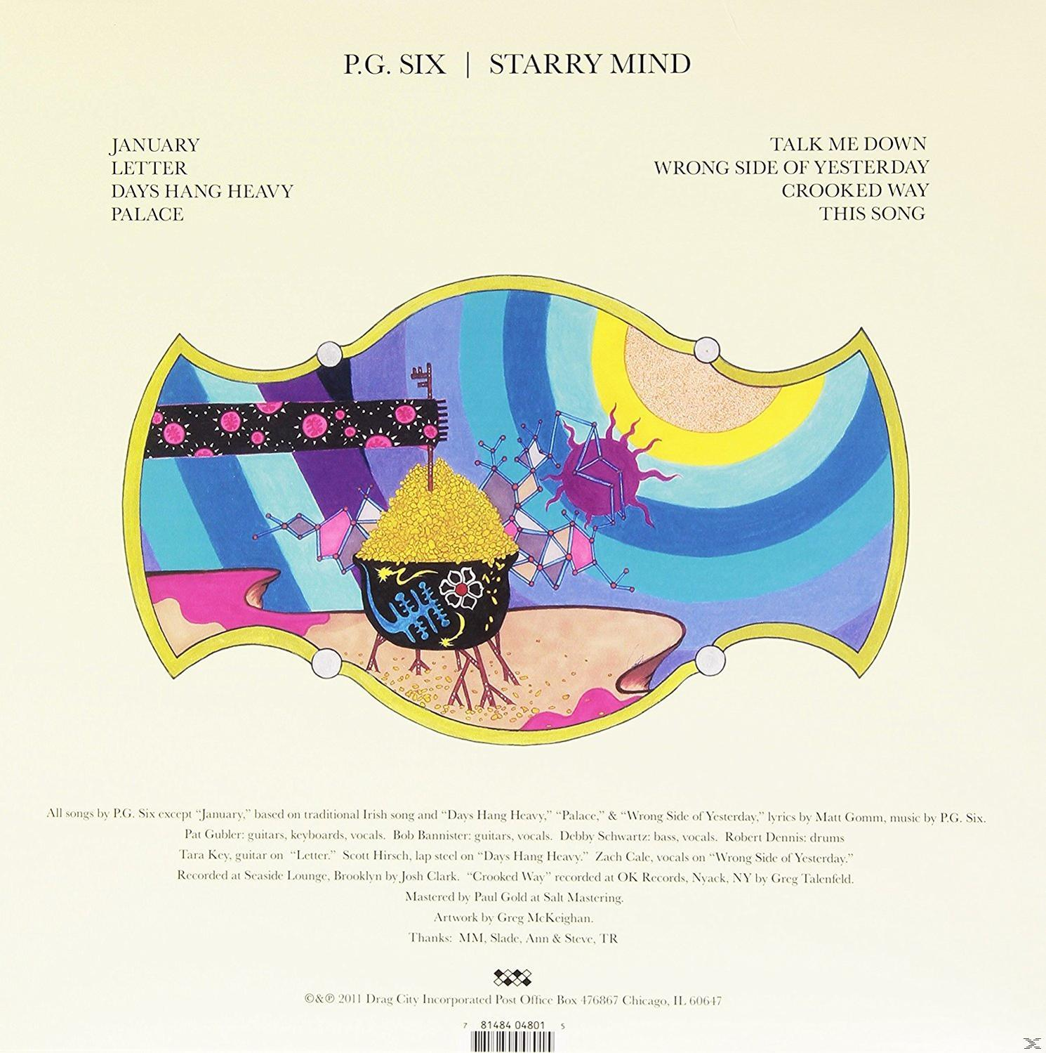 P.G.SIX - Starry Mind  - (Vinyl)
