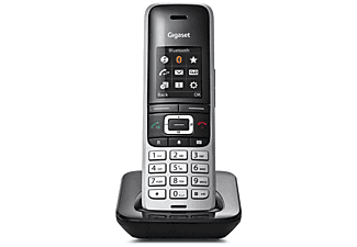 GIGASET Gigaset S850HX - Telefono cordless (Nero/Argento)