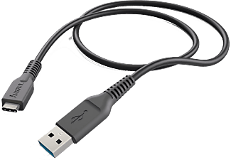 HAMA Oplaadkabel USB-C 1m Zwart (178395)