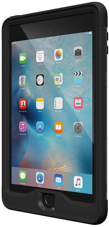 LIFEPROOF Nüüd, Full Cover, Apple, iPad Mini 4, Schwarz