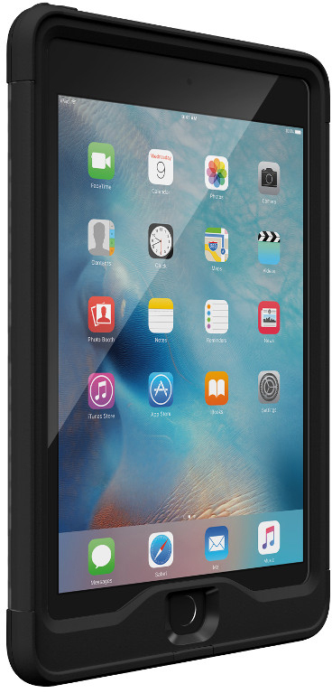 LIFEPROOF Nüüd, Full Cover, Apple, iPad Mini 4, Schwarz