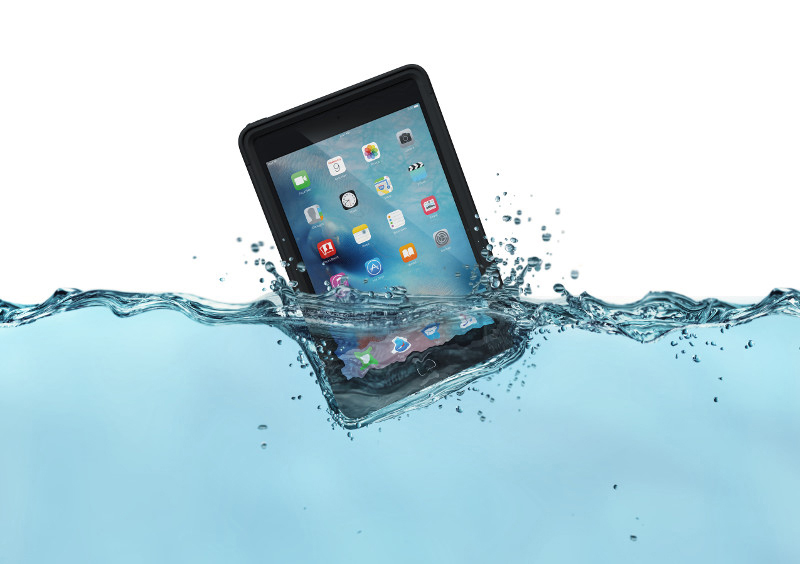 LIFEPROOF Nüüd, Full Cover, Apple, iPad Mini 4, Schwarz