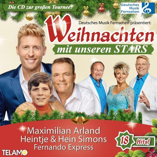 VARIOUS - Weihnachten mit unseren Stars  - (CD)