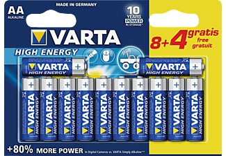 VARTA High Energy - AA Batterie (Blau/Silber)