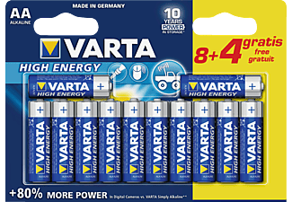 VARTA High Energy - Pile (Bleu/Argent)