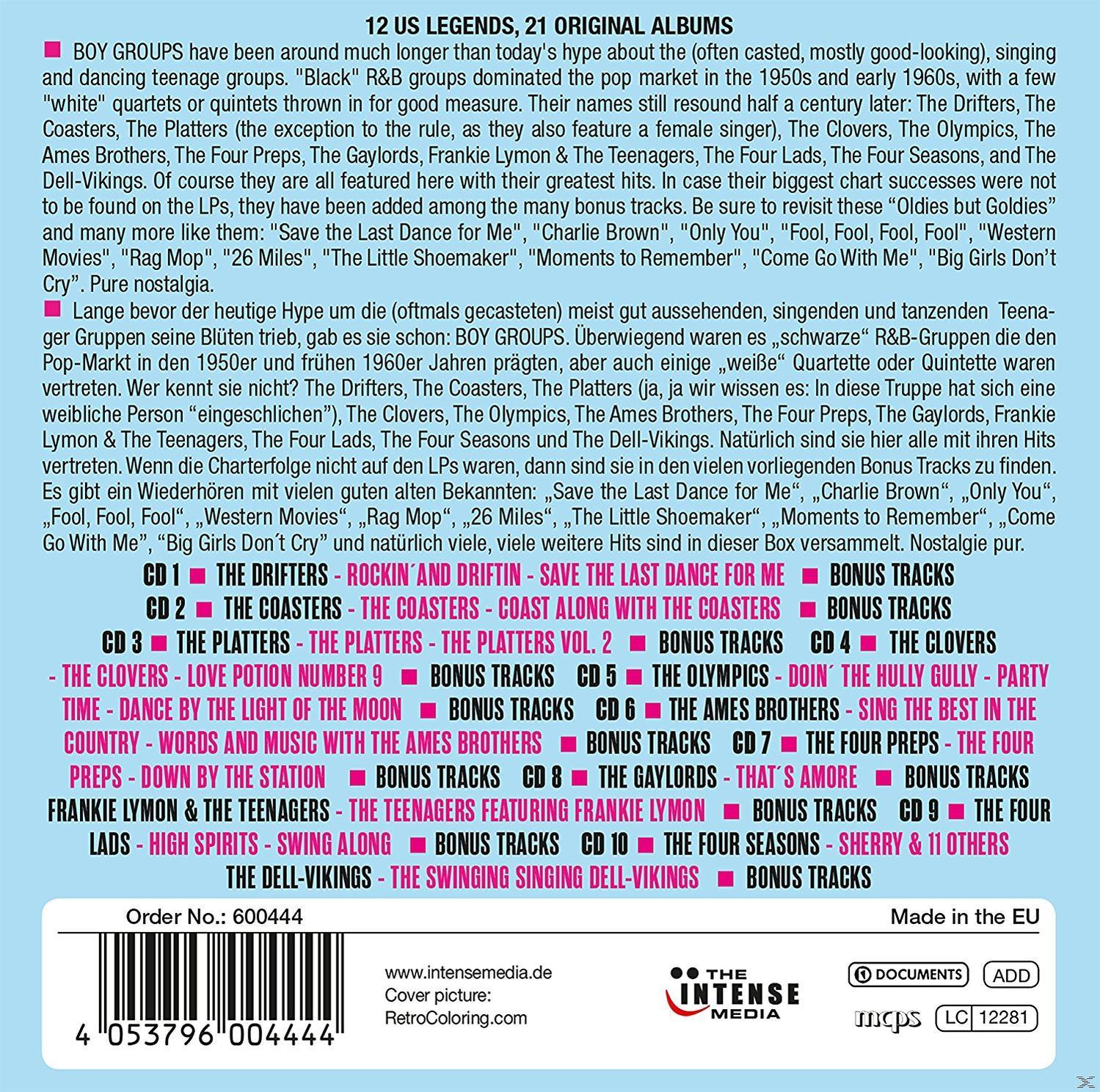 VARIOUS - Legendary "Boy Groups"  - (CD)