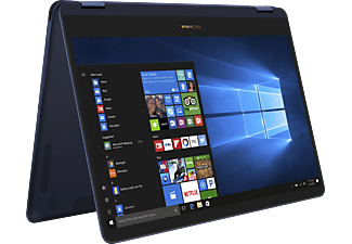 ASUS ZenBook Flip S UX370UA-C4196T kék 2in1 eszköz (13,3" Full HD touch/Core i5/8GB/256GB SSD/Windows 10)