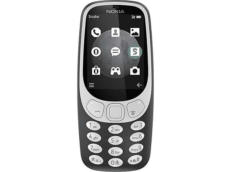 NOKIA GSM Nokia 3310 3G Zwart (A00028736)