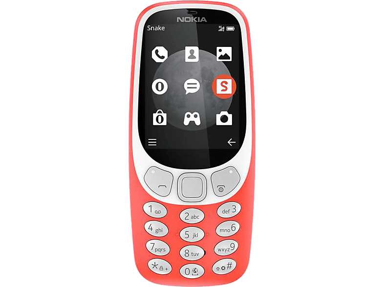 NOKIA GSM Nokia 3310 3G Rood (A00028732)