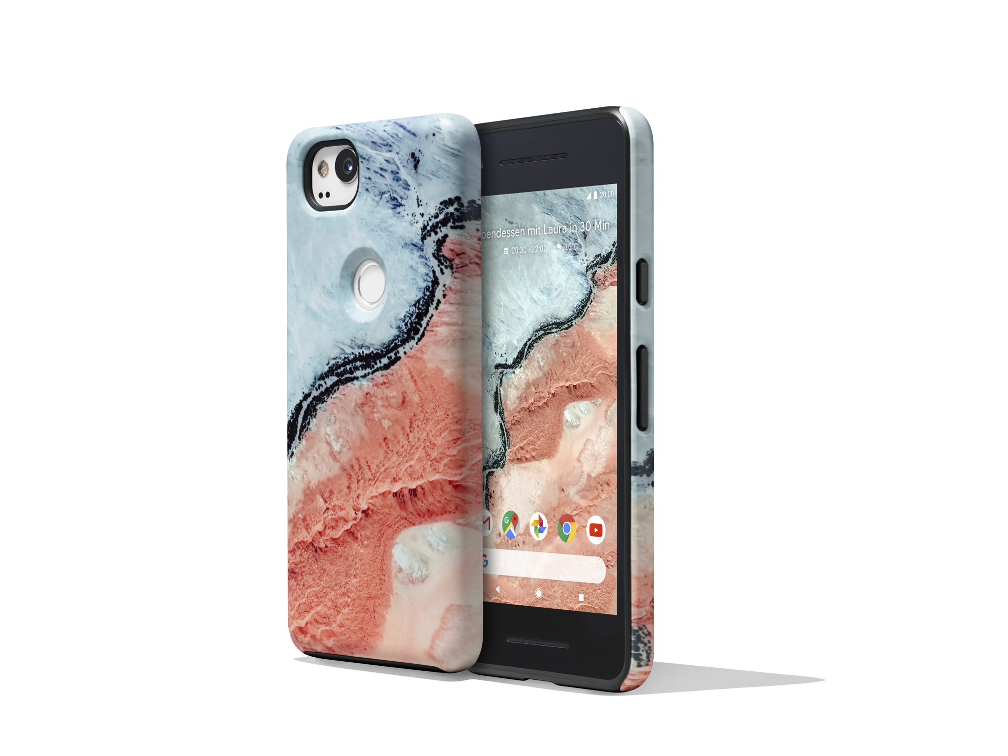 Google, Live Earth 2, Backcover, Case, Pixel Fluss GOOGLE