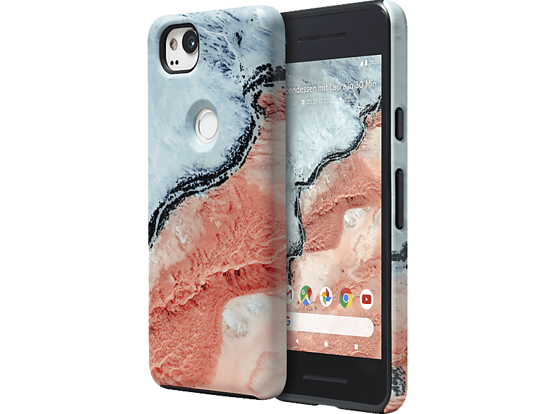 Google, Fluss Earth Pixel Case, 2, Backcover, Live GOOGLE