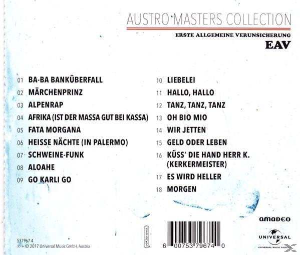 Albumcover mit Titelliste. Der Hintergrund ist ein hellblauer Farbverlauf.