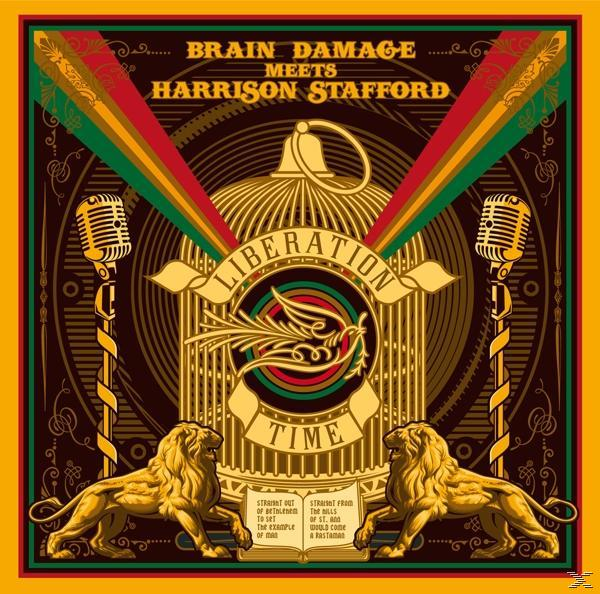 Time - Harrison Stafford Damage Meets Liberation Brain - (Vinyl)
