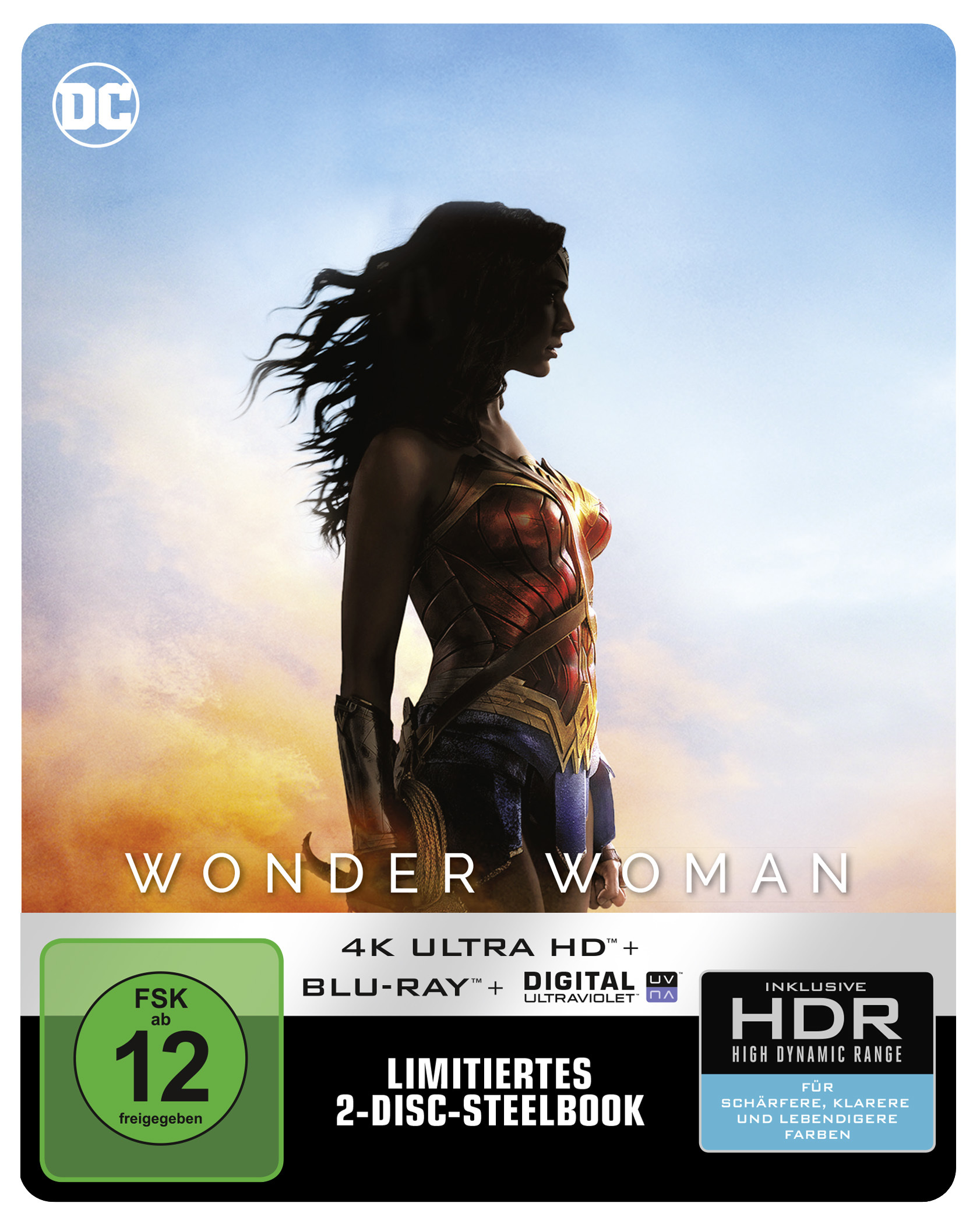 Wonder Woman - Steelbook 4K Ultra HD Blu-ray
