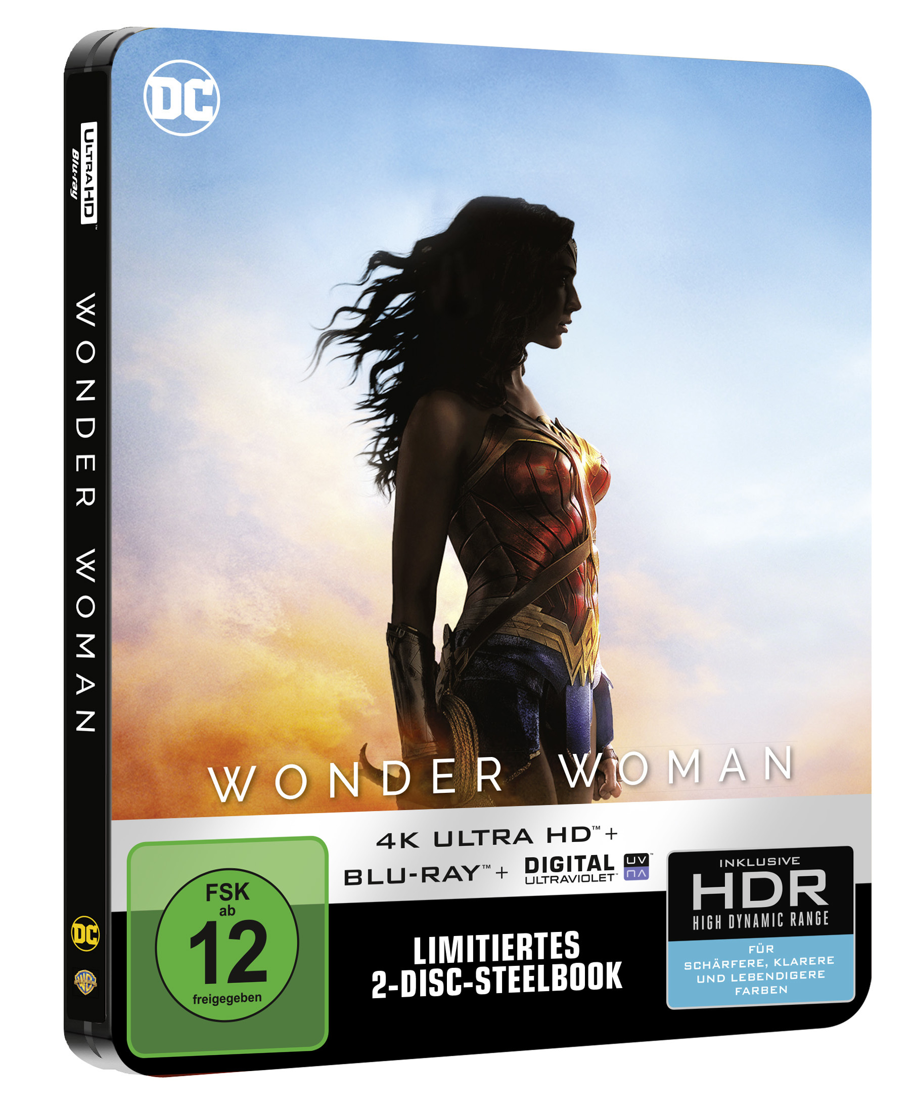 Wonder Woman - Steelbook 4K Ultra HD Blu-ray
