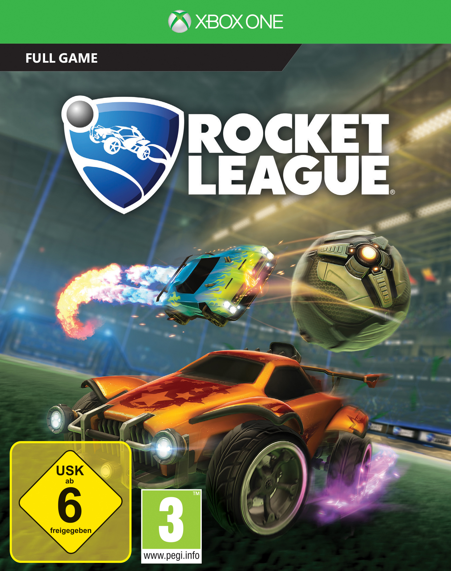 MICROSOFT Xbox One S 500GB Konsole - Rocket League Bundle