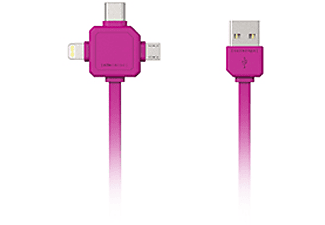 ALLOCACOC Power USB-C rózsaszín adatkábel