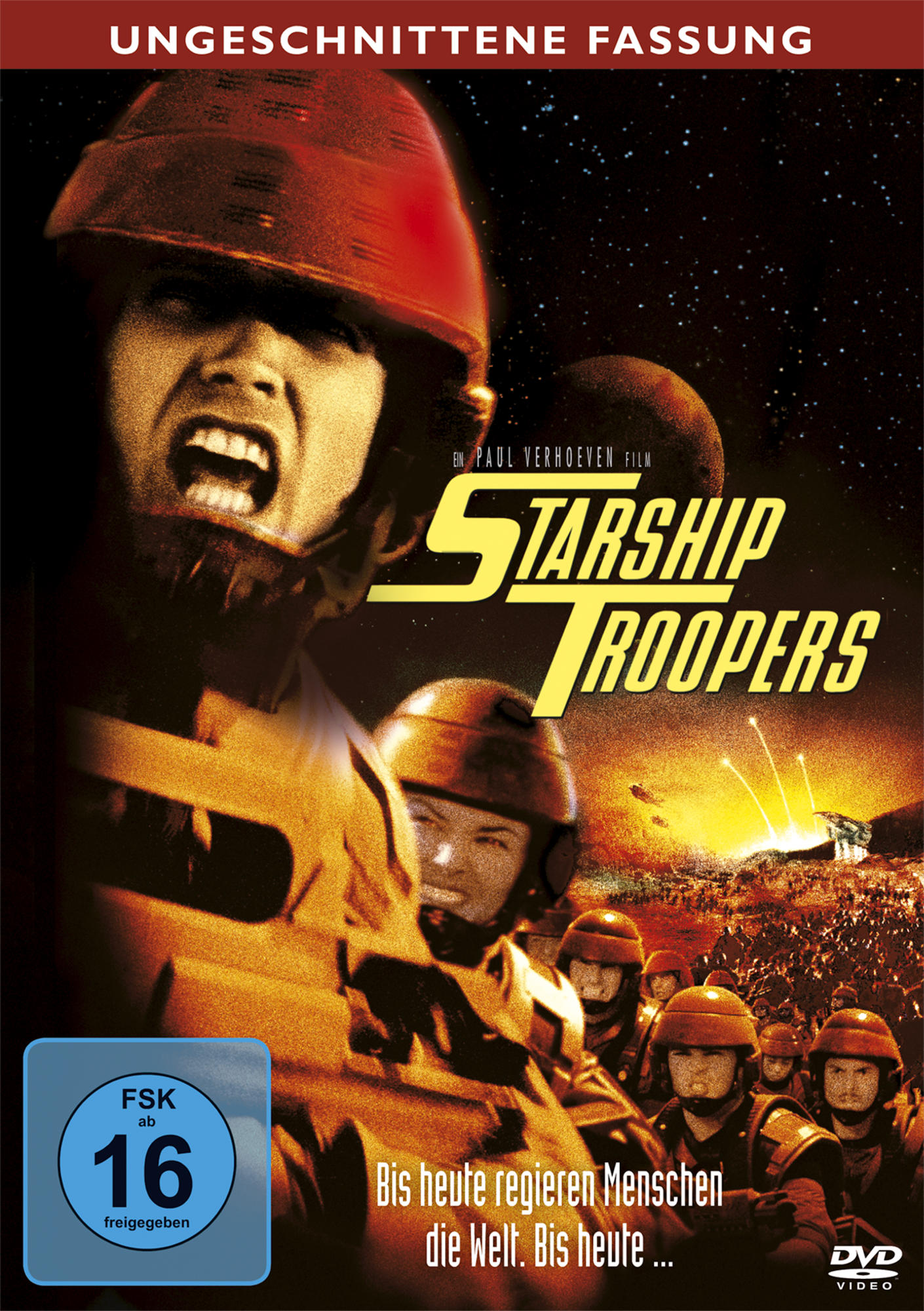 Ungeschnittene DVD Troopers Starship - Fassung