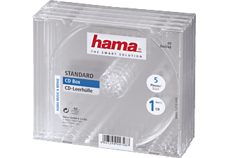 HAMA Boîtier CD standard double - Boîtiers vides CD (Transparent)