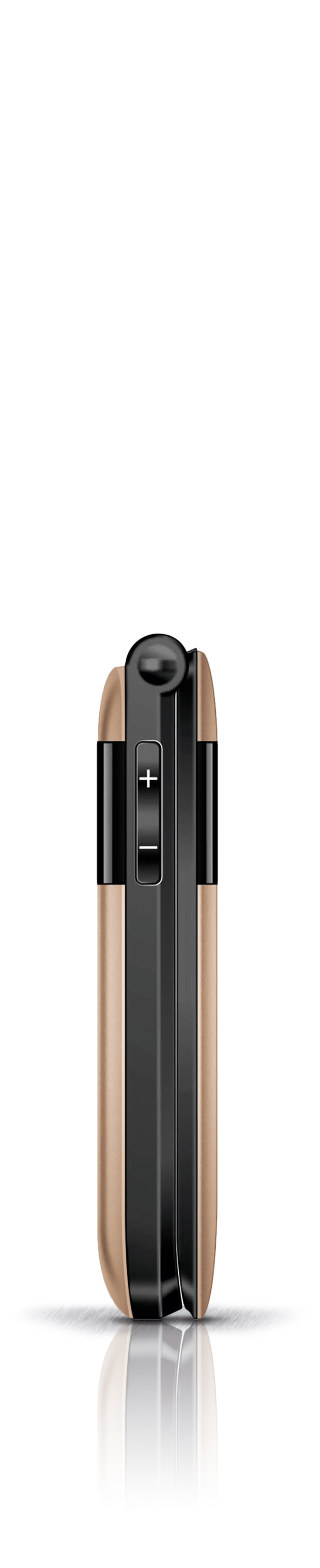 EMPORIA FLIPbasic Champagner Handy, champagner