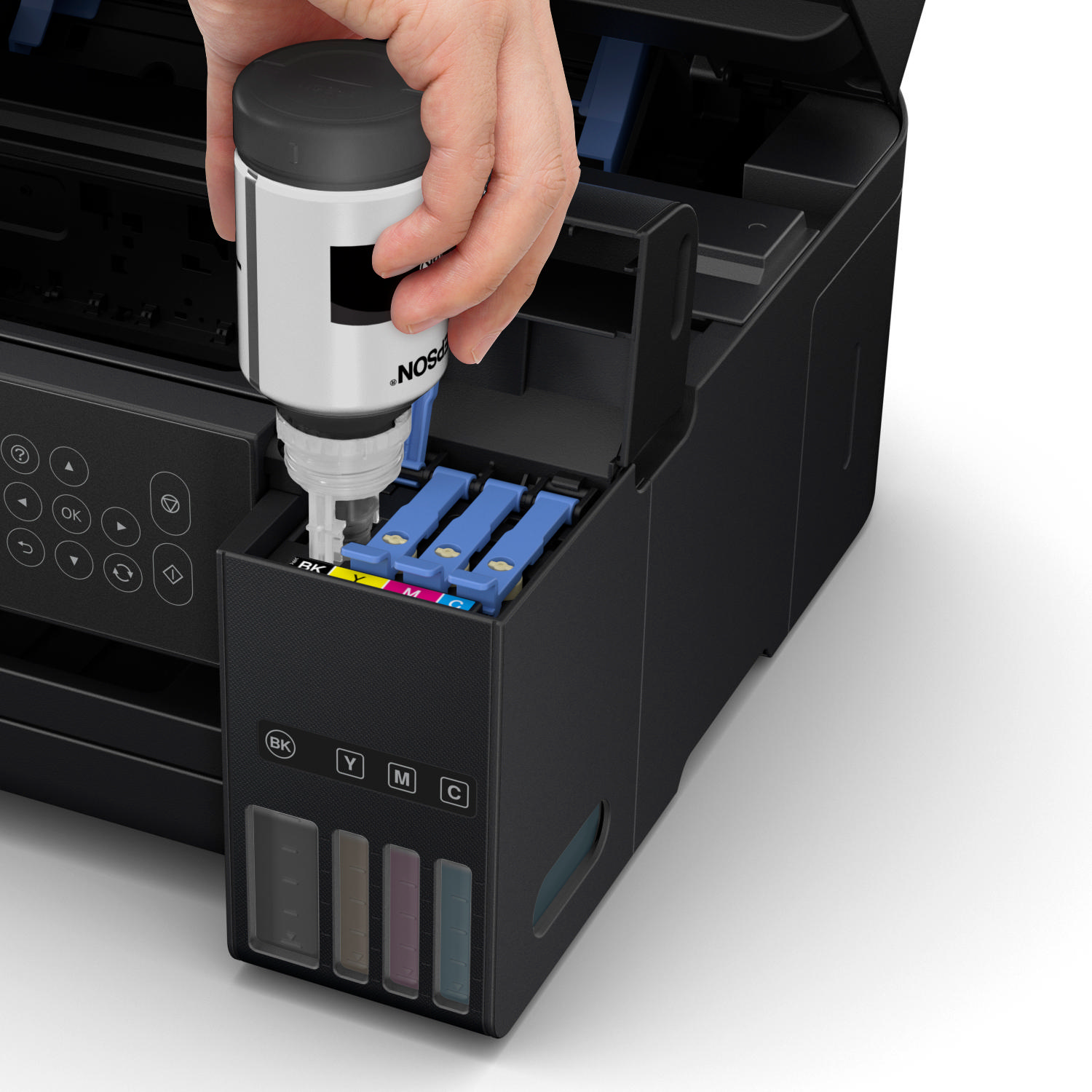 EPSON EcoTank L4160 Tanklı Yazıcı+Tarayıcı+Fotokopi+Wi-Fi Direct+LCD+Dublex Tanklı Yazıcı (C11CG23401)