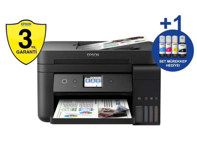 Epson L6190 Color Tank Renkli Laser Yazici Yazicilar
